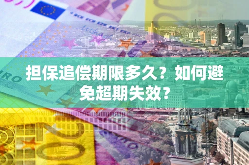 济南担保追偿期限多久？如何避免超期失效？