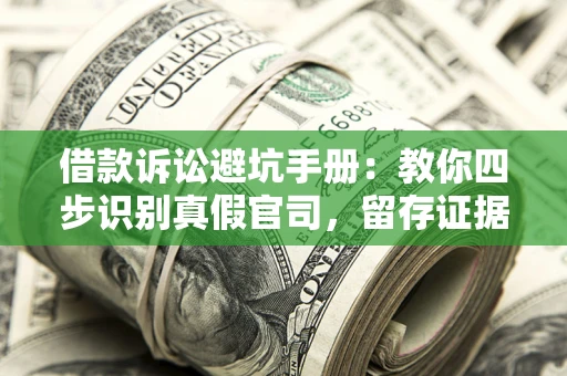 济南借款诉讼避坑手册：教你四步识别真假官司，留存证据不踩雷