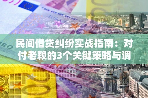 济南民间借贷纠纷实战指南：对付老赖的3个关键策略与调解盲区解析