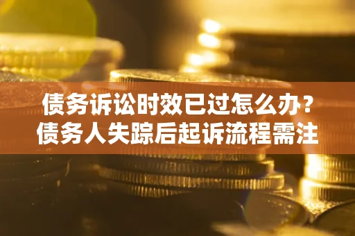 济南债务诉讼时效已过怎么办？债务人失踪后起诉流程需注意什么？