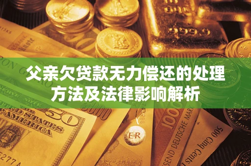 济南父亲欠贷款无力偿还的处理方法及法律影响解析