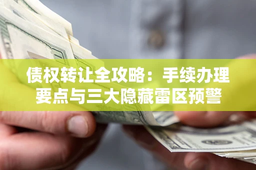 济南债权转让全攻略：手续办理要点与三大隐藏雷区预警