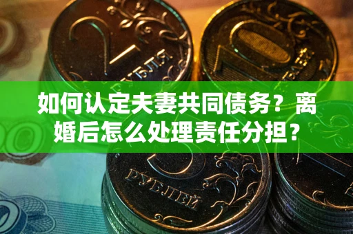 济南如何认定夫妻共同债务？离婚后怎么处理责任分担？