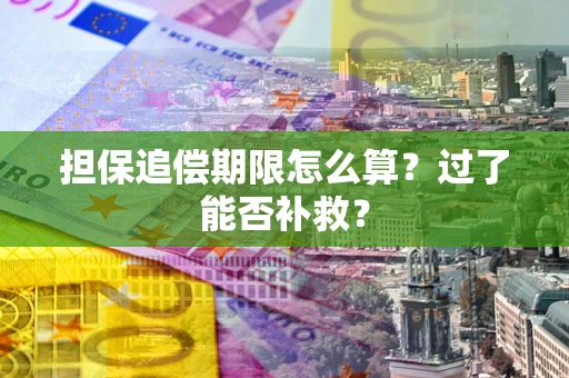 济南担保追偿期限怎么算？过了能否补救？